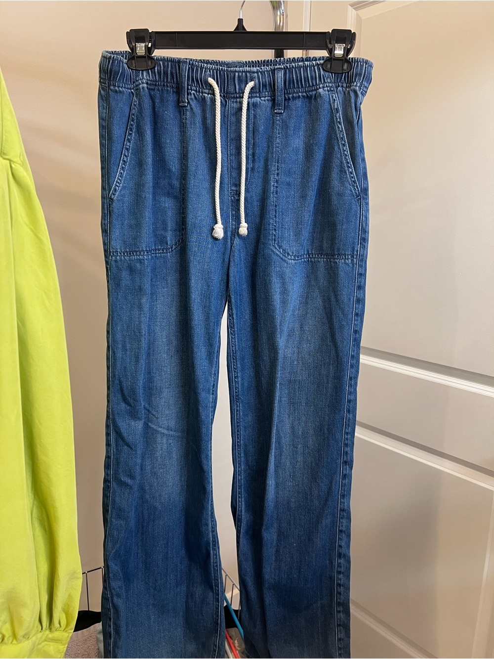 J Crew Women’s Drawstring Denim Jeans